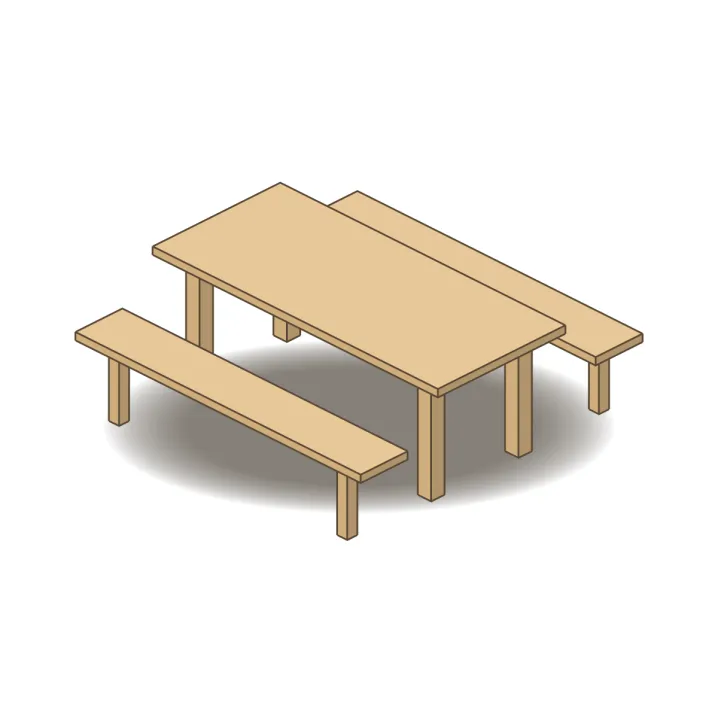 Picnic table